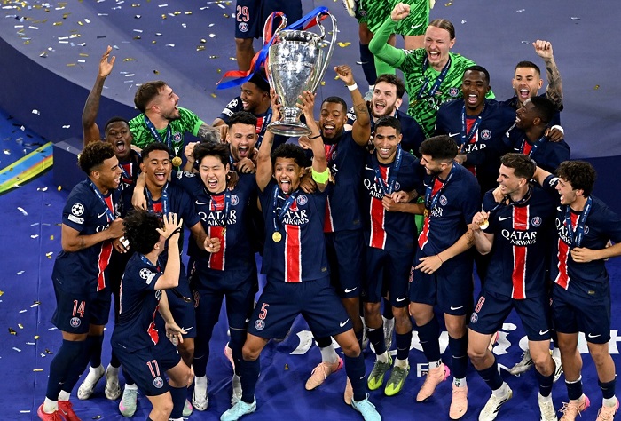 O Paris Saint-Germain conquistou o título da Liga dos Campeões em desespero O Paris Saint-Germain conquistou o título da Liga dos Campeões em desespero